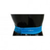 Cintura con fiocco largo in nastro blu in vita - IT36 - XS