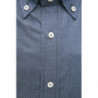 Camicia in cotone blu - L