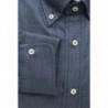 Camicia in cotone blu - L