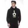 Maglione in cotone nero - M