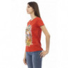 Top e maglietta in cotone rosso - XL
