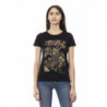Top e maglietta in cotone nero - XS