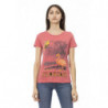 Top e maglietta in cotone rosa - XS