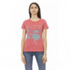 Top e maglietta in cotone rosa - XXL