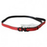 Cintura rossa reversibile con logo in pelle - 85 CM / 34 INCHES