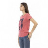 Top e maglietta in cotone rosa - XS