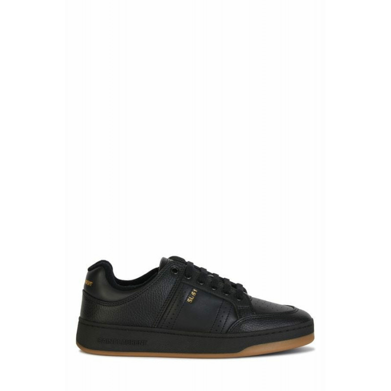 Sneakers basse in pelle di vitello nera - EU41/US8