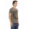 Maglietta in cotone marrone - M