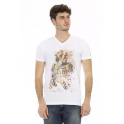 Maglietta in cotone bianco - S