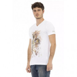 Maglietta in cotone bianco - S