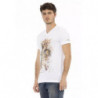Maglietta in cotone bianco - S