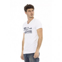 Maglietta in cotone bianco - XL