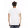 Maglietta in cotone bianco - XL