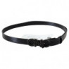 Cintura vita fibbia logo metallo pelle nera - 85 CM / 34 INCHES