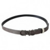 Cintura Cintura logo pelle grigio metallizzato - 85 CM / 34 INCHES