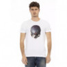 Maglietta in cotone bianco - S