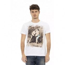 Maglietta in cotone bianco - L