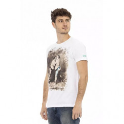 Maglietta in cotone bianco - L