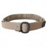 Cintura fibbia metallo vita pelle solida marrone - 70 CM / 28 INCHES