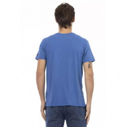 Maglietta in cotone blu - 3XL