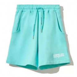 Short in cotone azzurro - S