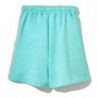 Short in cotone azzurro - S
