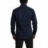 Camicia formale in cotone blu navy - IT43 - XL