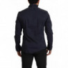 Camicia formale da uomo in cotone blu scuro - IT52 - L