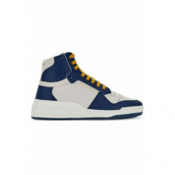 Sneakers medie in pelle di...