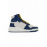 Sneakers medie in pelle di vitello blu - EU45/US12