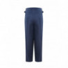 Pantaloni dalla vestibilità comoda in lino effetto denim - IT50 - L