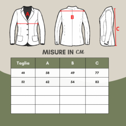 Camicia giacca dalla vestibilità comoda in lino blu - IT48 - L