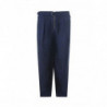 Pantaloni in lino dalla vestibilità comoda con cintura - IT50 - L