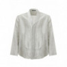 Sovracamicia in lino in grigio - IT52 - XL