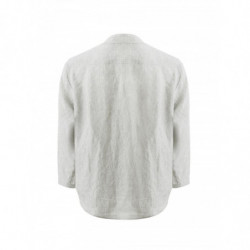Sovracamicia in lino in grigio - IT52 - XL