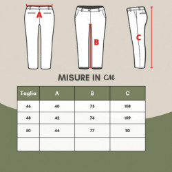 Denim dalla vestibilità ampia con cintura in vita - IT46 - M