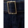 Denim dalla vestibilità ampia con cintura in vita - IT46 - M