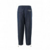 Pantaloni Blu con Fascia Elastica in Vita - 48 - M