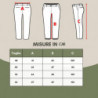 Pantaloni Blu con Fascia Elastica in Vita - 48 - M
