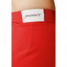Pantaloncini rossi in poliestere - S