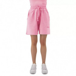 Pantaloncini in cotone rosa...