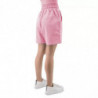 Pantaloncini in cotone rosa - S