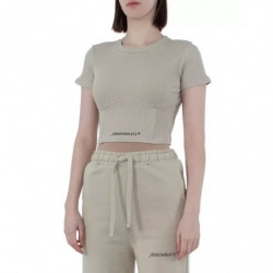 Maglione in cotone beige - XS