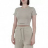 Maglione in cotone beige - XS