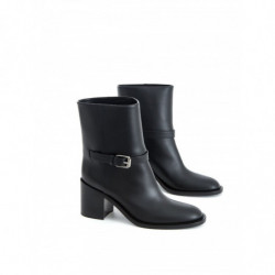 Stivaletti in pelle nera - EU39.5/US9.5