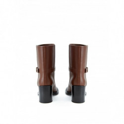 Stivaletti in pelle marrone - EU40/US10