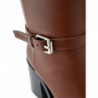 Stivaletti in pelle marrone - EU40/US10