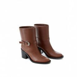 Stivaletti in pelle marrone - EU39/US9
