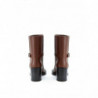 Stivaletti in pelle marrone - EU39/US9
