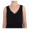 Abito aderente tubino tubino elasticizzato nero elasticizzato - IT4